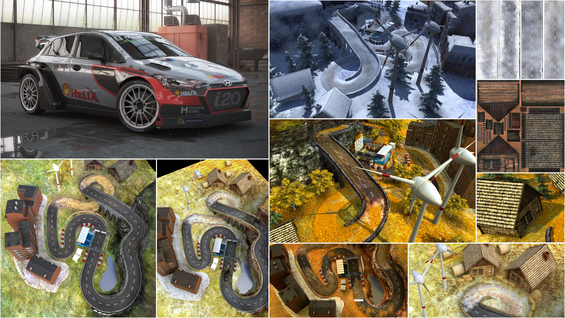 Rallye-Mobile-Game Assets erstellen